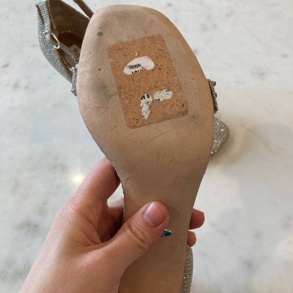 Badgley Mischka Embellished Heels - Picture 7 of 8